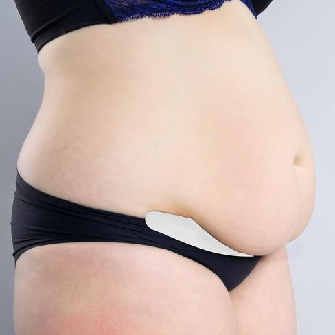 More of Me to Love Viscose and Cotton Blend Tummy Liner (6-Pack) (Medium, White) in Kuwait