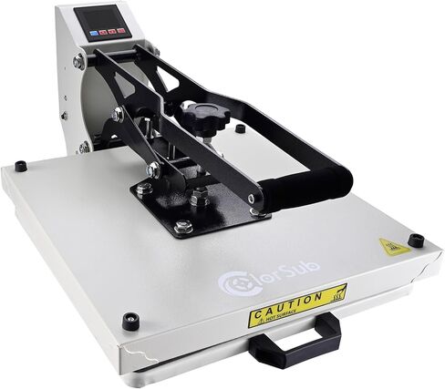 ColorSub 15" x 15" Slide Out Drawer Heat Press for T-Shirt Sublimation Heat Press Machine, Teal in Saudi Arabia