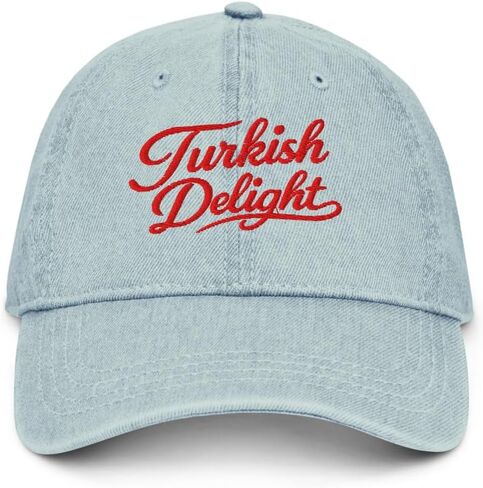 The Pinus Turkish Delight Denim Hat Embroireded Unisex in Saudi Arabia