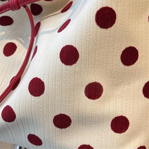 Polka Dot Tote Bag for Women Bow Tie Hobo Bags for Women Slouchy Tote Purse Large Shoulder Handbag Satchel for Travel Work in Kuwait