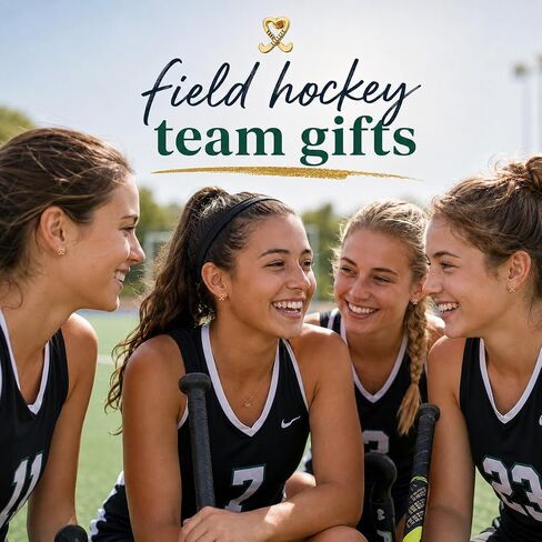 Field Hockey Earrings – Silver Heart Crossed Sticks Stud Earrings for Girls & Women – Sports Jewelry Gift for Field Hockey Players, Coaches & Fans in Kuwait