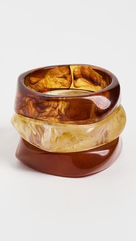 LUV AJ Women's The Formentera Bangle Set in Saudi Arabia