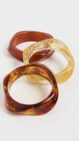 LUV AJ Women's The Formentera Bangle Set in Saudi Arabia