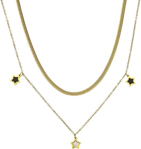 Lariat Dainty Long Necklace Y-Shaped Layered Chain Drop Necklaces Fashion Jewelry for Women Gifts. in Saudi Arabia