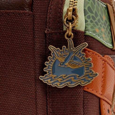 Loungefly Disney: Jack Sparrow - Pirates of the Caribbean - حقيبة ظهر صغيرة للحفلات التنكرية - رائعة للأطفال والكبار - حقائب قابلة للجمع in Kuwait