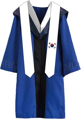 South Korea National flag Graduation sash adult Stole Sash for International study students for class in Saudi Arabia