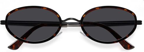 BOTEN Retro Oval Sunglasses for Women 90s Small Gold Frame Sun Glasses Lightweight Cute Chic Sunnies in Saudi Arabia