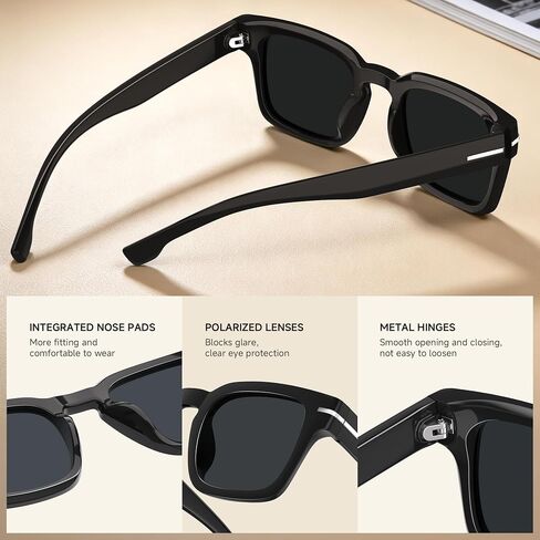 Trendy Sunglasses Womens Classic Retro Sunglasses for Women Men Fashion Driving Square Frame UV Protection in Saudi Arabia