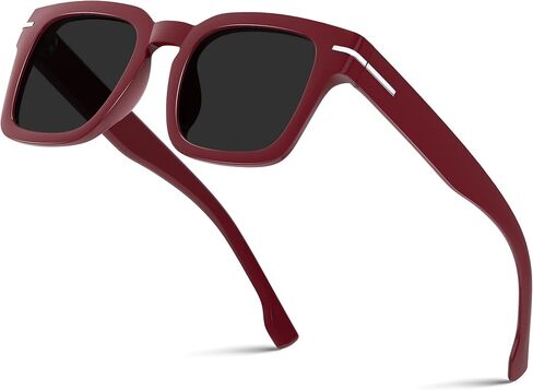 Trendy Sunglasses Womens Classic Retro Sunglasses for Women Men Fashion Driving Square Frame UV Protection in Saudi Arabia