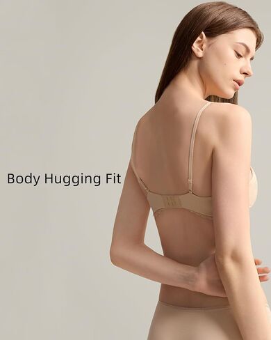 Organic Cotton Bra for Women T-Shirt Bra Padded Bra for Small Breasted Women in Saudi Arabia