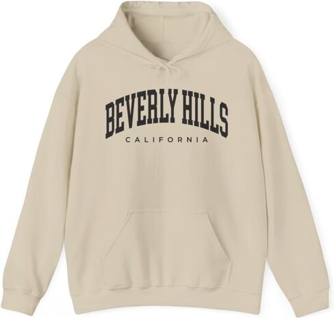 Beverly Hills California Adult Unisex Hoodie in Kuwait