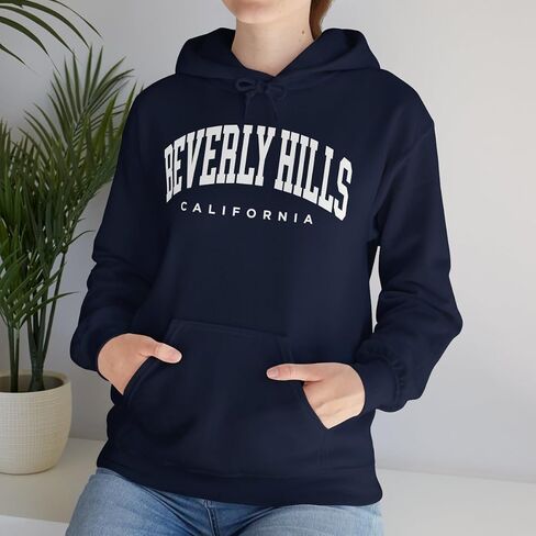 Beverly Hills California Adult Unisex Hoodie in Kuwait