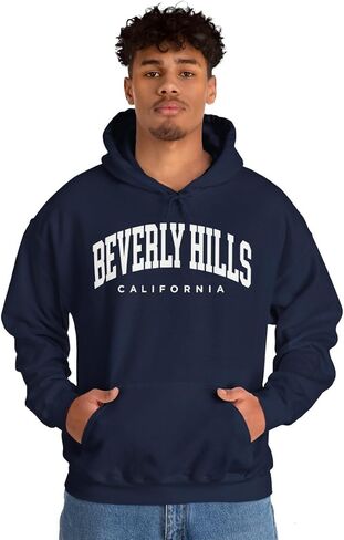 Beverly Hills California Adult Unisex Hoodie in Kuwait