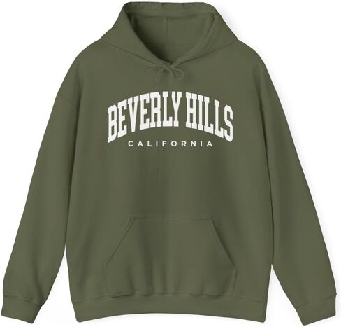 Beverly Hills California Adult Unisex Hoodie in Kuwait