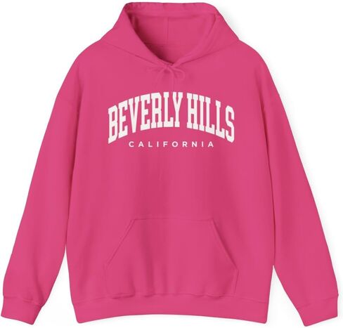 Beverly Hills California Adult Unisex Hoodie in Kuwait