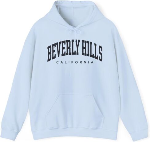 Beverly Hills California Adult Unisex Hoodie in Kuwait