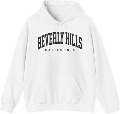 Beverly Hills California Adult Unisex Hoodie in Kuwait