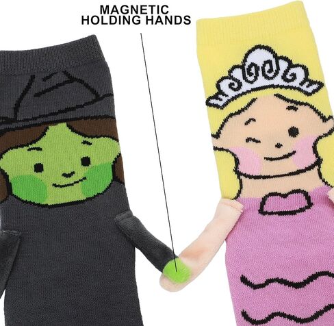 جوارب Bioworld Wicked Part 1 Elphaba & Glinda النسائية الكاجوال in Kuwait