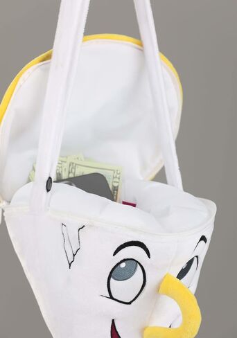 elope Disney Beauty and The Beast Chip Costume Companion Pouch Bag Pack for Kids and Adults Standard in Kuwait