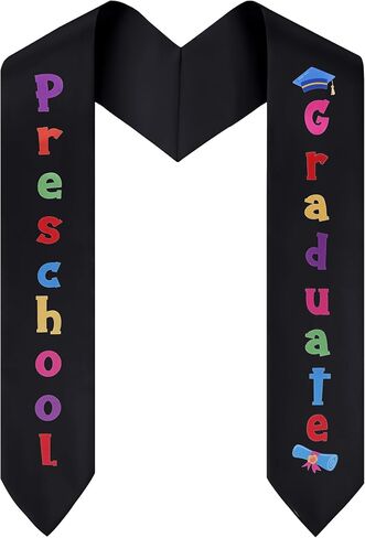 Kindergarten Preschool Graduation Sash Stole, Unisex kids Graduation Stole, Graduation Gifts in Kuwait