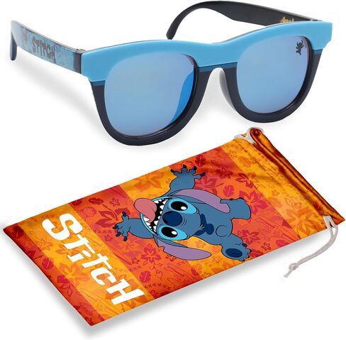 ARKAID Disney Stitch Sunglasses for Kids Stylish, Comfortable & Durable UV-Protective Stitch Glasses - with Soft Stitch Glasses Case - Official Disney Sunglasses in Saudi Arabia