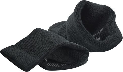 Yomandamor Men's 4 Pairs Thermal Diabetic Socks Wool/Acrylic Cushioned Quarter Warm Socks,10-13 in Kuwait