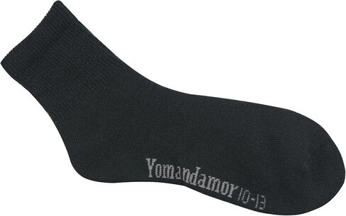 Yomandamor Men's 4 Pairs Thermal Diabetic Socks Wool/Acrylic Cushioned Quarter Warm Socks,10-13 in Kuwait