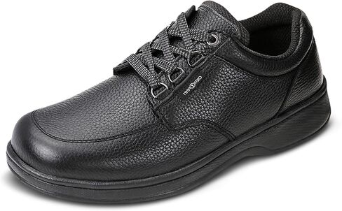 Orthofeet Men's Orthopedic Avery Island Leather Casual Dress Shoe in Kuwait