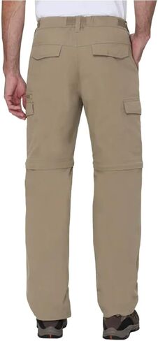 The B.C. Clothing Co. Men's Belted Stretch Convertible Cargo Pant, Pants Convert to Shorts in Saudi Arabia