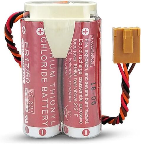 ER1750 Replacement Battery Pack for Kawasaki MD500N 50750-1018 3.6V Robot Battery Pack ER17/50 Battery in Kuwait