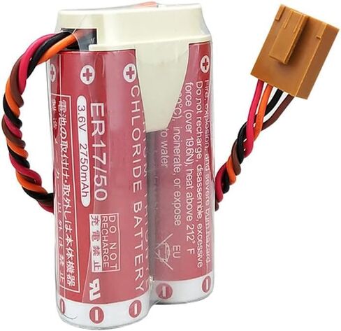 ER1750 Replacement Battery Pack for Kawasaki MD500N 50750-1018 3.6V Robot Battery Pack ER17/50 Battery in Kuwait