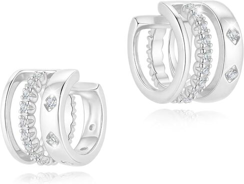 Ear Cuff for Women, 14K Gold/White Gold Plated Ear Cuffs Non Piercing Hypoallergenic Jewelry Gift in Saudi Arabia