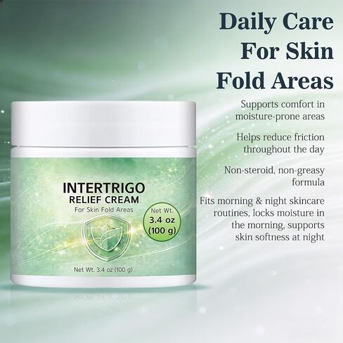 2Pcs Intertrigo Cream,Non Greasy Moisture Control Formula for Daily Comfort,Skin Fold Care & Chafing Support Cream,Helps Soothe Skin & Reduce Friction,for Underarms,Inner Thighs & Other Areas in Saudi Arabia