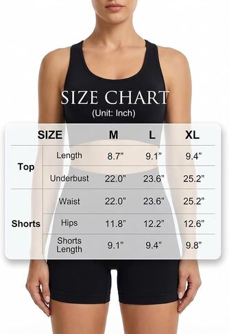 2 Piece Workout Sets for Women Seamless Sports Bra and Shorts Set, Breathable No Underwire Yoga Gym Outfit in Kuwait