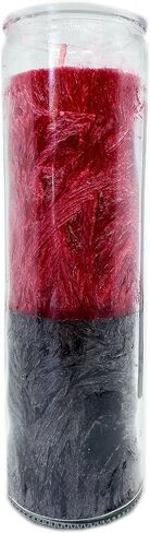 HOLY Death Reversible-Palm Wax Spiritual Intention Spell Candle-[RED/Black] | Vela CASA ESOTERICA PERFUMADA- (Santa Muerte Reversible) in Kuwait