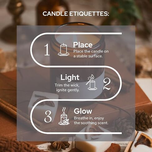 Carnatia Lavender & Cedar Scented Candle – 7 oz | 100% Soy Wax with Cotton Wick | 50 Hour Burn | Aromatherapy Candle for Home, Calm Focus & Relaxation | Gift for Women & Men in Kuwait