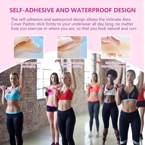 4 Pack Camel Concealer Toe, Reusable Silicone Pads Invisible Toe No Camel Guard for Women, Underwear Guard Seamless Hider Covers for Swimsuits Bikini Leggings Yoga Pants All in Saudi Arabia