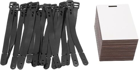 18 Set Sublimation Luggage Tag Blanks, 2 Sided MDF Suitcase Travel Bag Label Tags with Strap, for Luggage Backpack Suitcase Schoolbag in Kuwait
