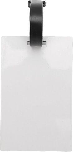18 Set Sublimation Luggage Tag Blanks, 2 Sided MDF Suitcase Travel Bag Label Tags with Strap, for Luggage Backpack Suitcase Schoolbag in Kuwait