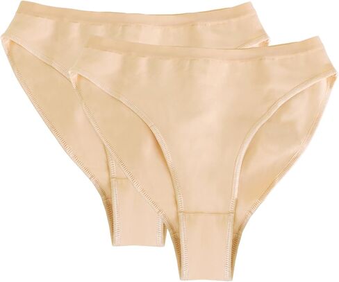 Dayrose Dance Briefs for Girls and Women, Seamless Cotton Dance Underwear for Ballet Costumes, Gymnastics (1-3 Pairs) in Saudi Arabia