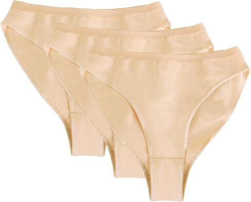 Dayrose Dance Briefs for Girls and Women, Seamless Cotton Dance Underwear for Ballet Costumes, Gymnastics (1-3 Pairs) in Saudi Arabia