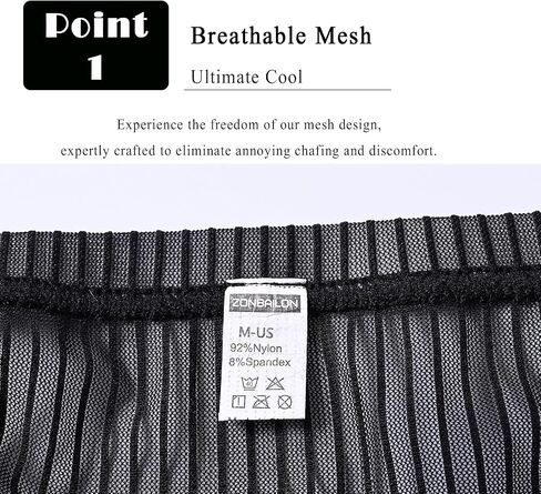 Mens Mesh Underwear Sexy See Through Briefs Sheer Cheeky Pouch Silk Breathable Pack Fishnet lingerie Stripe Panties in Saudi Arabia
