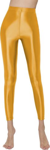 AMORESY Allurea Classic High-Waisted Glossy Leggings – Sculpting Stretch Tights with High Shine Finish in Saudi Arabia