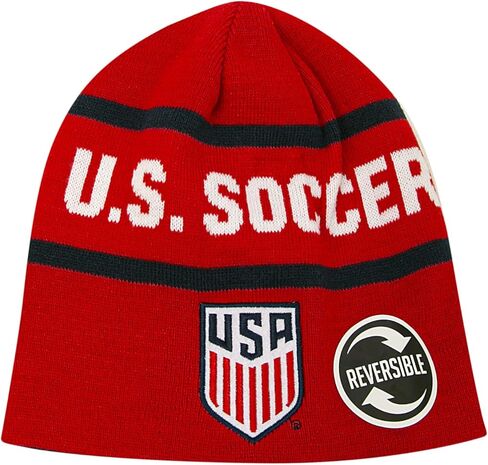 قبعة صغيرة ذات وجهين من Icon Sports US Soccer USMNT للبالغين من الجنسين in Kuwait