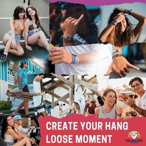 Hang Loose Bands - Southwestern Bracelet for Men, Women & Teens - Comfy Tribal Print and Boho - Western Style Reversible Wristband - South of the Border | Small: 6.5" (most common fitting size) in Saudi Arabia