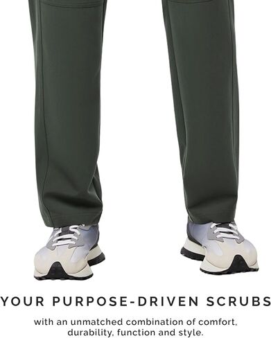 FIGS Axim Cargo Scrub Pants for Men – Moss, L in Kuwait