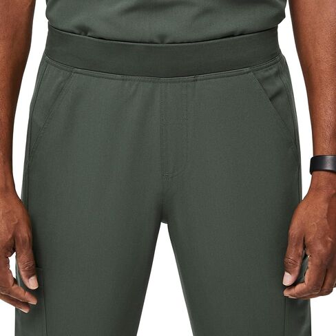 FIGS Axim Cargo Scrub Pants for Men – Moss, L in Kuwait