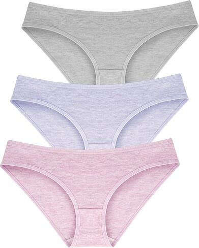 Merino Wool Underwear Women 3 Pack, Breathable Wooly Panties, Bikini Ladies Briefs Underwear in Saudi Arabia