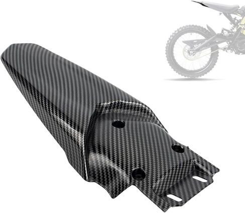 Motorcycle Front Mudguard for Talaria Sting X3 MX3 MX4 Electric Dirt Bike Front Wheel Fenders（glossy black） in Saudi Arabia