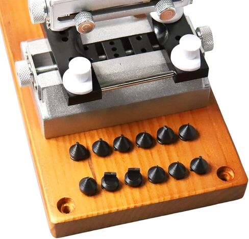 5700 Benchtop Watch Case Opener Module - Professional Back Remover Station with 6 Precision Dies & 12 Fixing Chucks - Manual Torque Signal Adjustment for Watchmaking (Maximum 65mm) in Kuwait